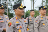 Kapolres Kuansing Pimpin Apel Akbar