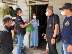 234 SC Korwil Riau dan 234 SC Regwil pelalawan kembali berbagi sembako