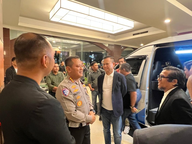 Dirlantas Polda Riau Paparkan Edukasi Keselamatan Lalu Lintas dalam Fleet Gathering Agung Toyota Riau