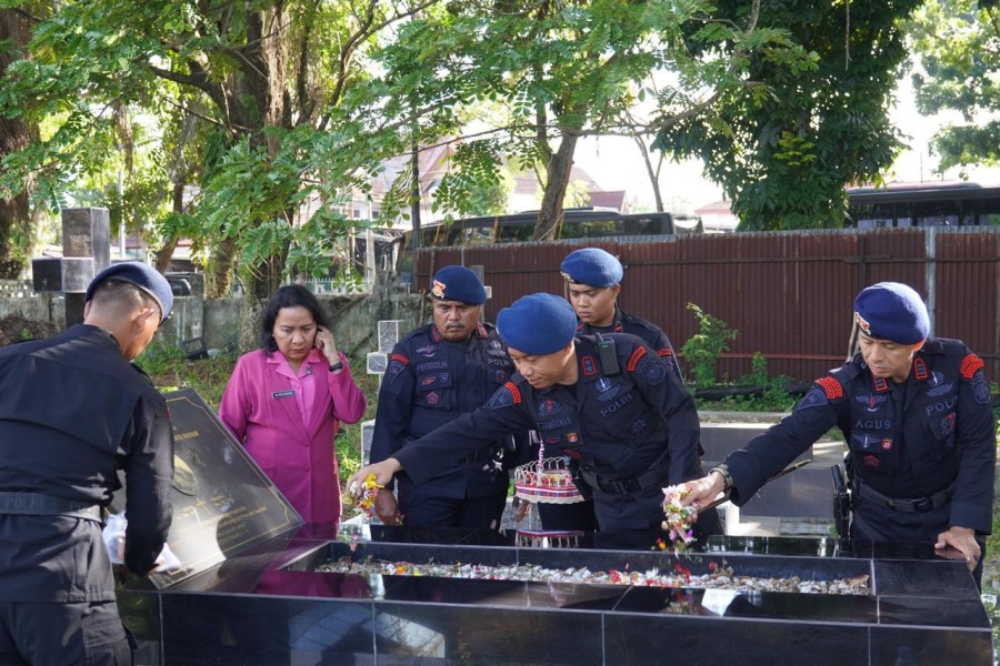 Gegana Riau Gelar Ziarah HUT ke-51: Kenang Pengabdian, Teguhkan Kesiapsiagaan