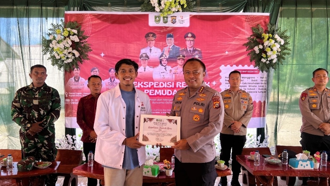 Rembuk Pemuda Riau Satukan Semangat Green Policing, Tanam Mangrove di Bengkalis