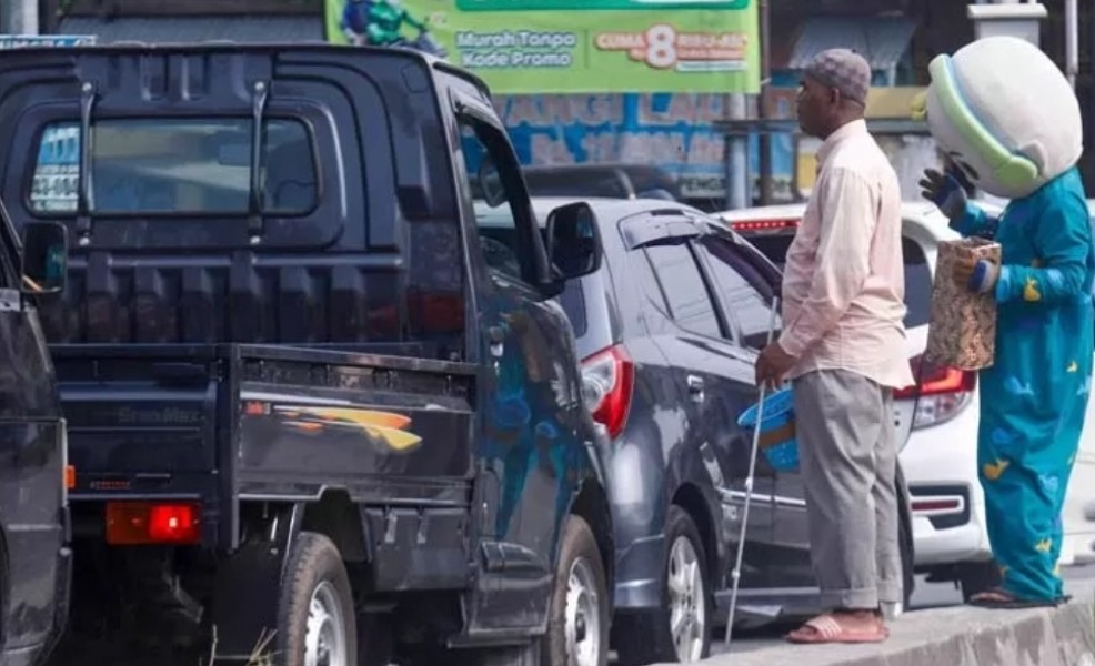 Pemko Pekanbaru Himbau Warga Tak Beri Sumbangan di Pinggir Jalan