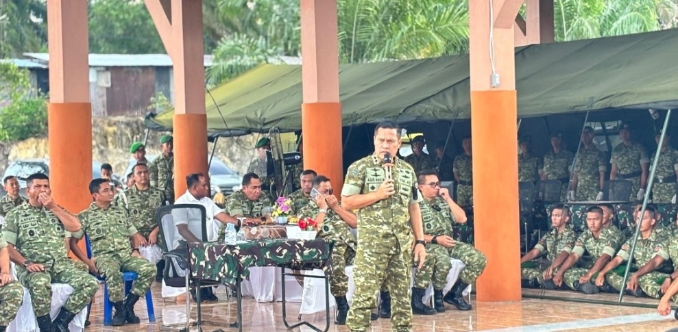 Pangdam XIX/TT Kunjungi MA Yon TP 952/IB di Bengkalis, Tegaskan Prajurit Harus Tangguh dan Adaptif