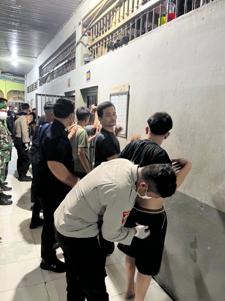 Kerjasama Lapas Bengkalis Bersama Bareskrim Mabes Polri Buahkan Hasil, Peredaran Narkoba di Lapas Terungkap