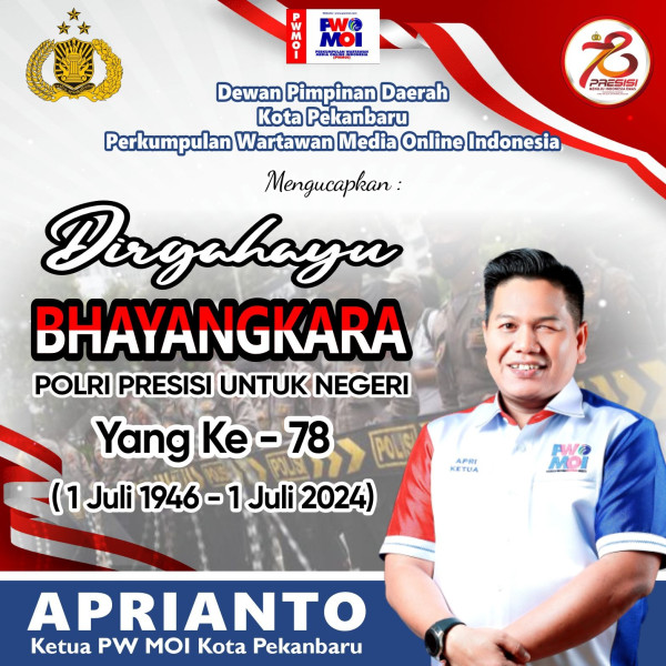 Perkumpulan Wartawan Media Online Indonesia (PWMOI) Kota Pekanbaru Minta Kepolisian Usut Tuntas Pembakaran Rumah Wartawan di Karo Sumut