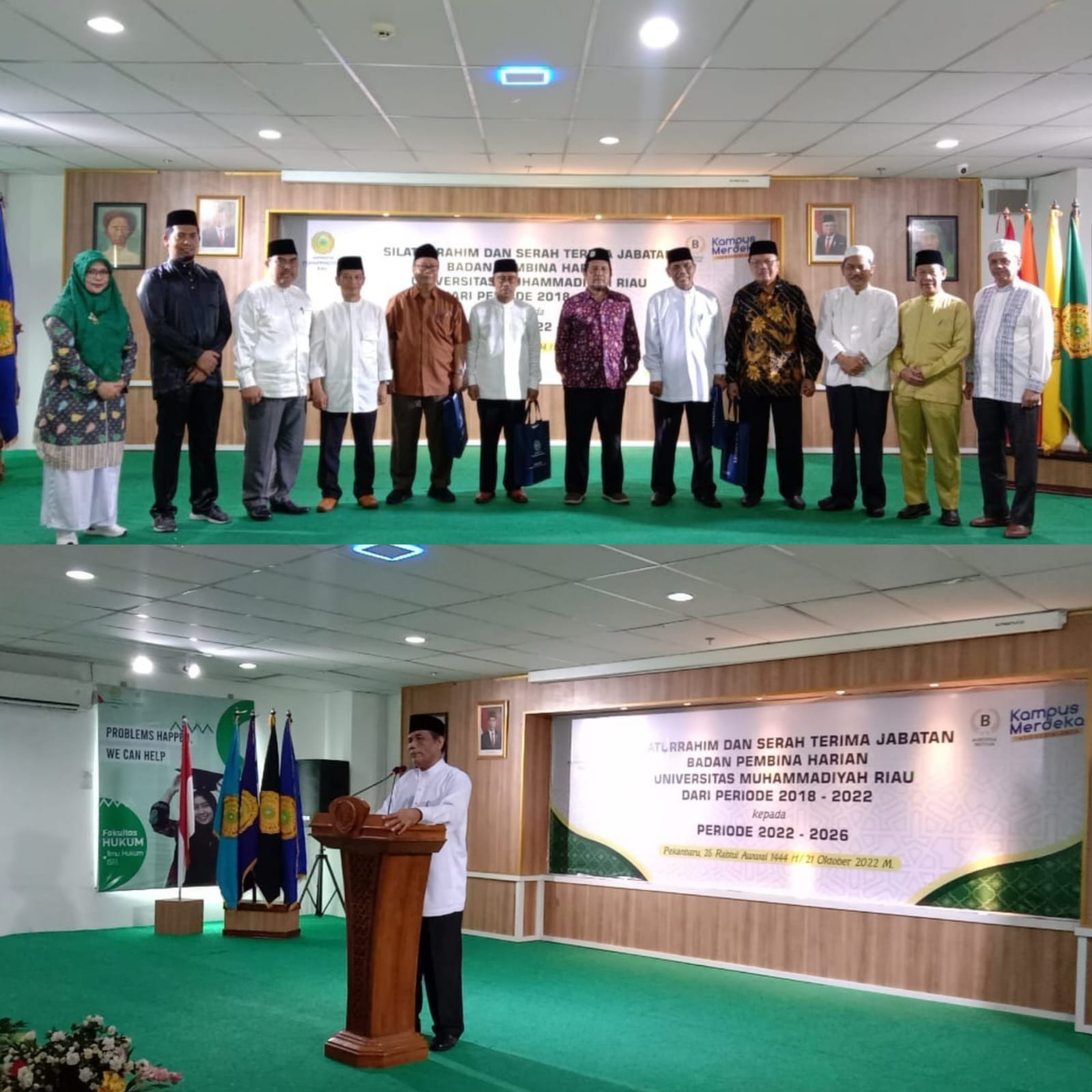 BPH Umri Gelar Sertijab dan Silaturahmi