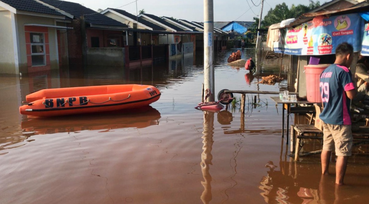 Ratusan Rumah Dekat Pinggiran Sungai Sail Terendam Banjir, Ini Penyebabnya