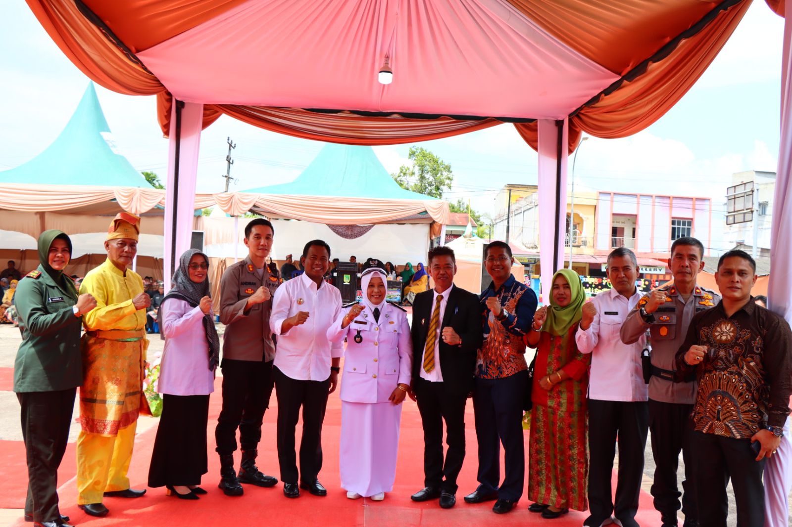 Bupati Rohil Afrizal Sintong Lantik Hj. Rusnarwati S.Pd M.M Menjadi PJ Datin Penghulu Ujung Tanjung