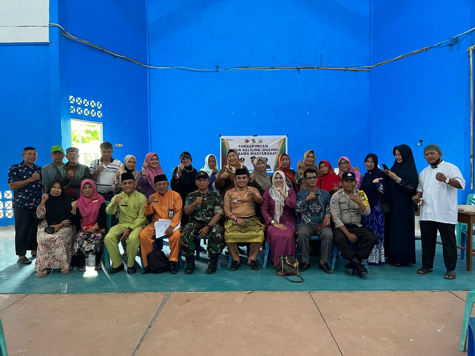 Camat T Ardi Bersama Forkopimcam Duling Di RW 09 Kelurahan Air Dingin