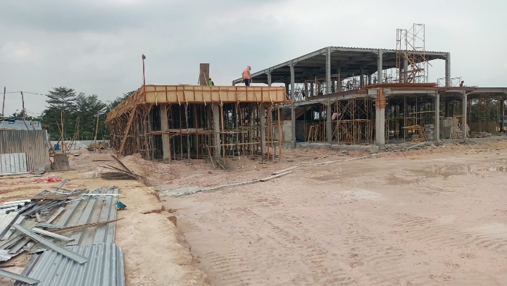 Klarifikasi Polemik Pekerja Proyek Satpas SIM Polres Siak, Subkon Tegaskan Upah Dibayar Sesuai Progres Kerja