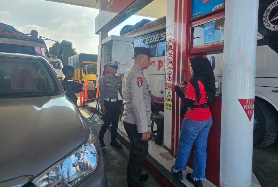 Polsek Bandar Sei Kijang Kembali Laksanakan KRYD Himbauan Mencegah Terjadinya Kebakaran