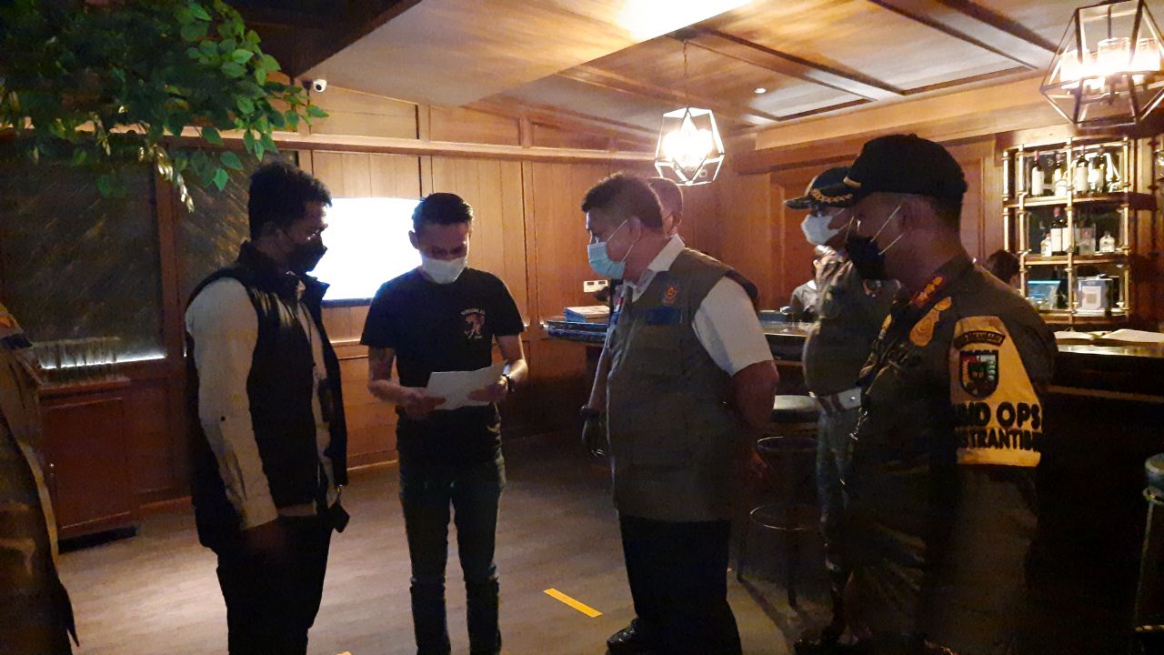 Sering Abaikan Prokes, Satpol PP Ingatkan Pelaku Usaha Kuliner Pekanbaru