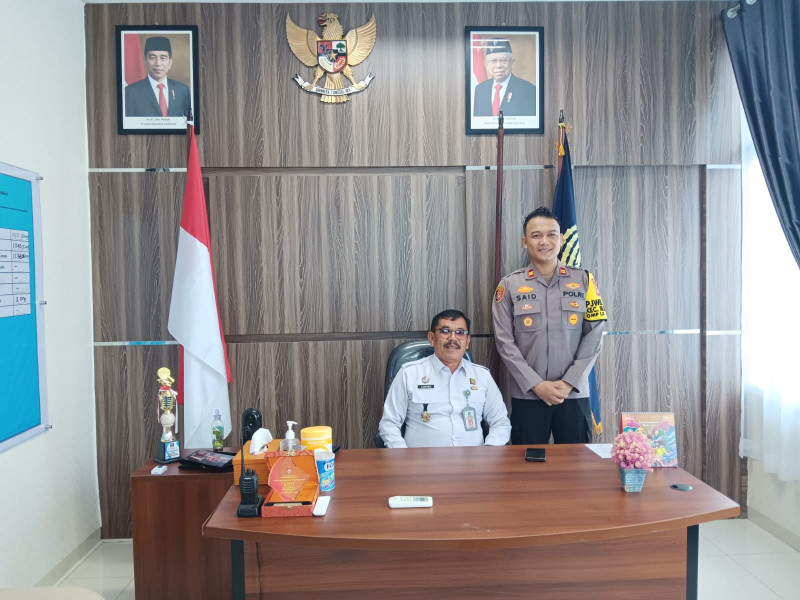 Kapolsek Rumbai Kunjungi Lapas Narkotika Rumbai, Kalapas : Kita Perkuat Sinergi dengan APH