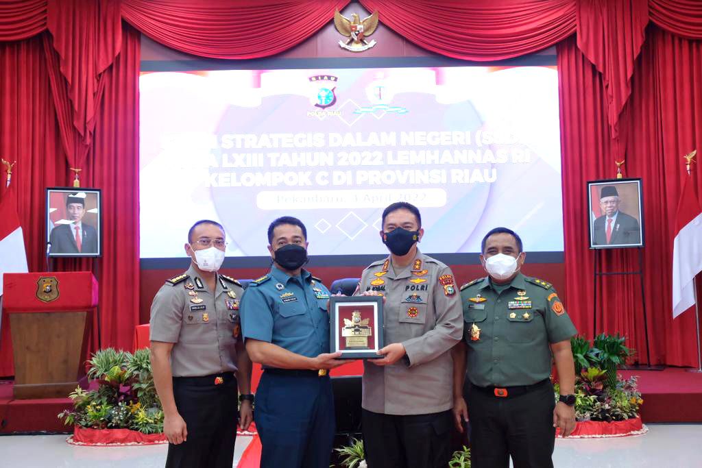 Studi Strategi Dalam Negeri (SSDN) PPRA Lemhanas RI Angkatan LXIII Tahun 2022 di Polda Riau, Akui Keberhasilan Kepemimpinan Irjen Muh Iqba