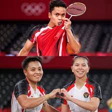 Greysia Polii/Apriyani Rahayu Maju Ke Babak Final, Sementara Anthony Sinisuka Ginting Maju Ke Semifinal