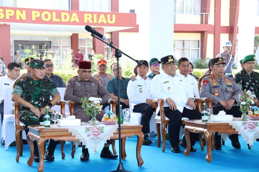 Kodam XIX Tuanku Tambusai Pertegas Sinergi Penanggulangan Karhutla, Pangdam Hadiri Gelar Kesiapsiagaan Bersama Kapolri di Riau