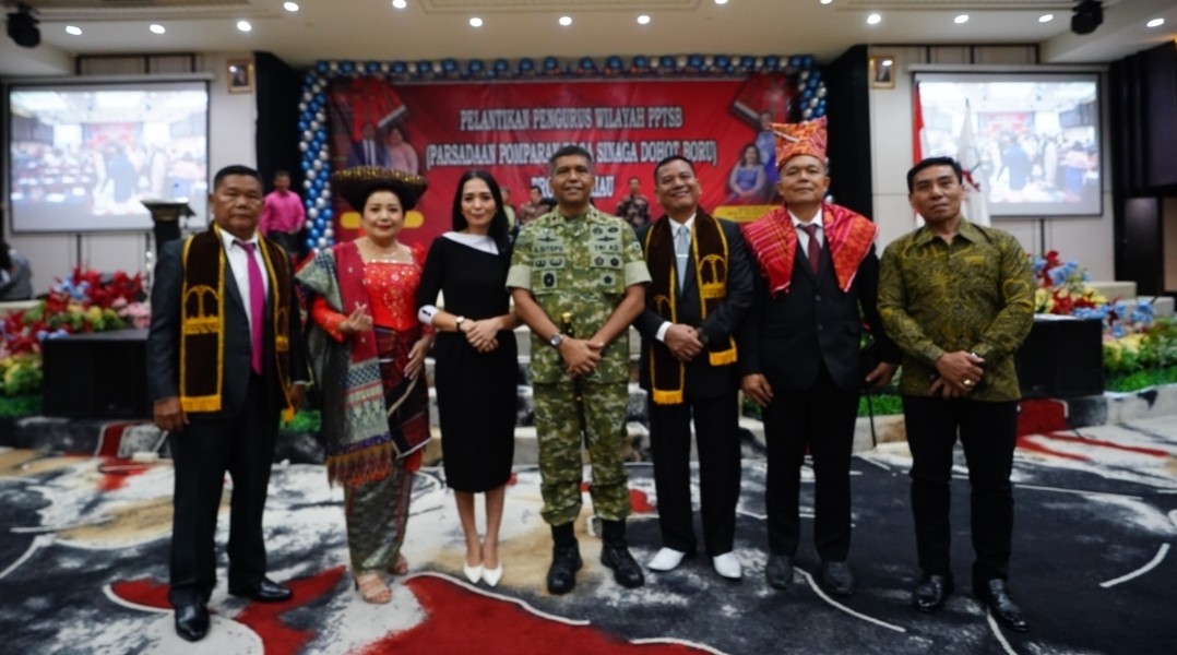 Danrem 031/Wira Bima Hadiri Pelantikan Pengurus Wilayah PPTSB Riau, Perkuat Soliditas dan Peran Sosial