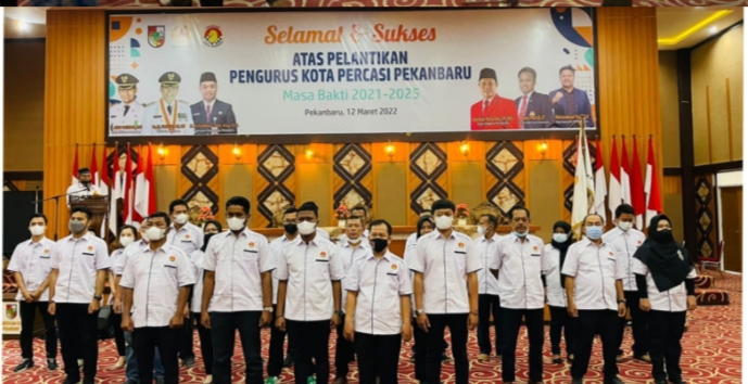 Bendahara PWMOI Pekanbaru, Dilantik Jadi Ketua Percasi Kota Pekanbaru Periode 2021-2025