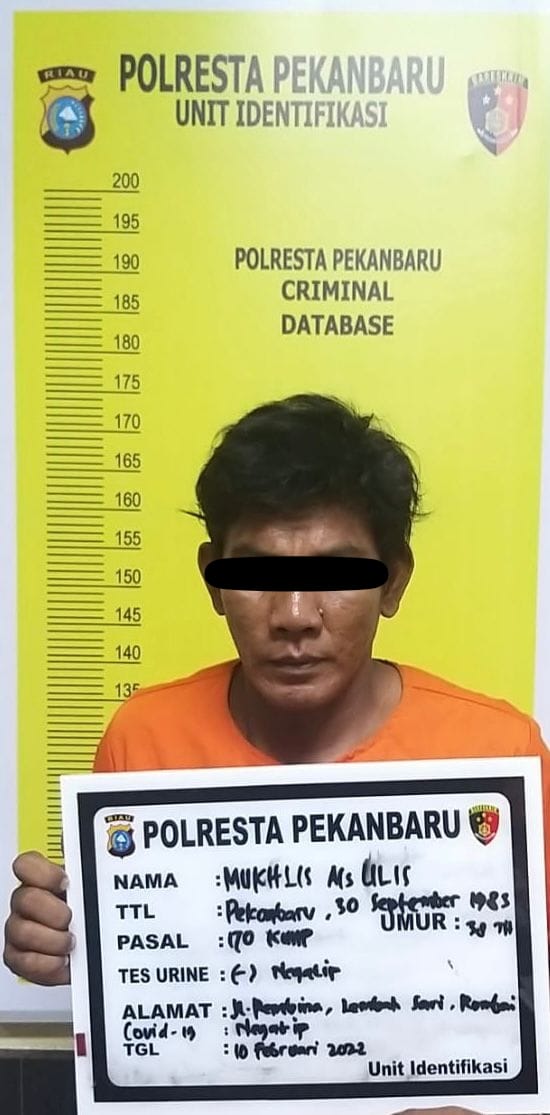 Terlibat Tindak Pidana Pengeroyokan, Satu Pelaku Diamankan Dua Pelaku Jadi DPO