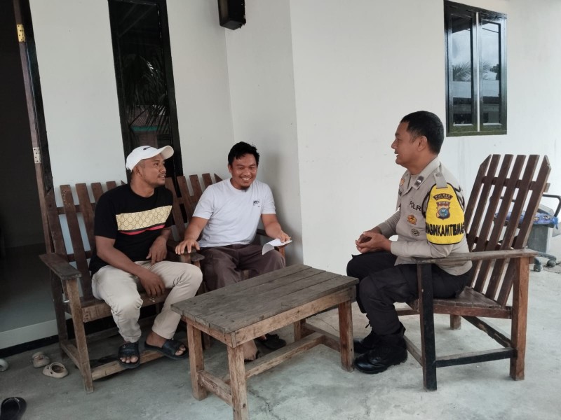 Jumat Curhat Polsek Bandar Sei Kijang: Perkuat Kepercayaan dan Serap Aspirasi Warga