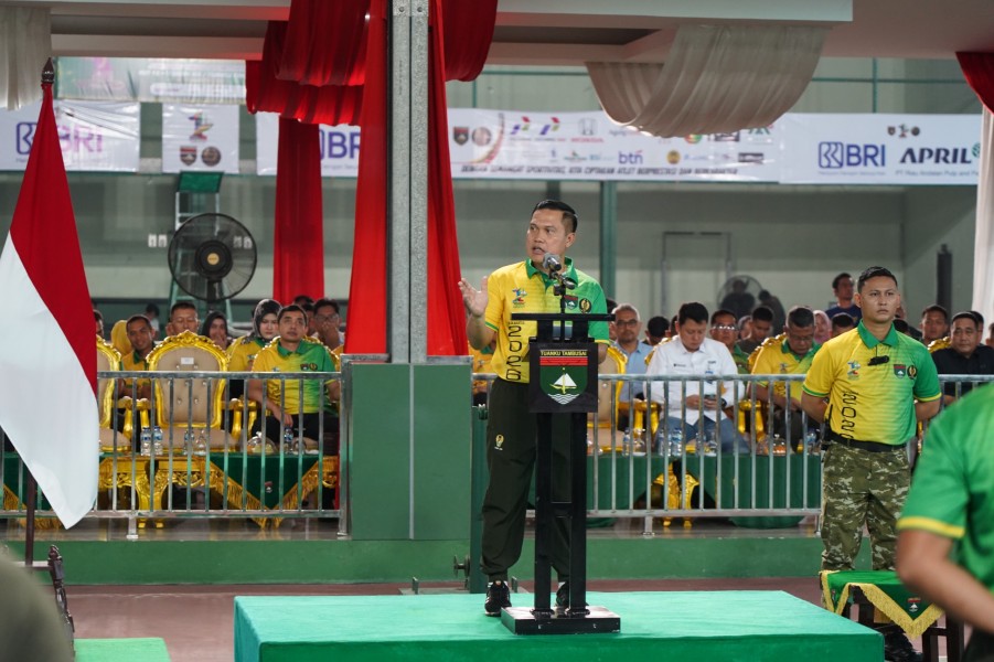 Kejurnas Tenis Piala Pangdam XIX/TT Bergulir, Puluhan Tim Siap Adu Gengsi
