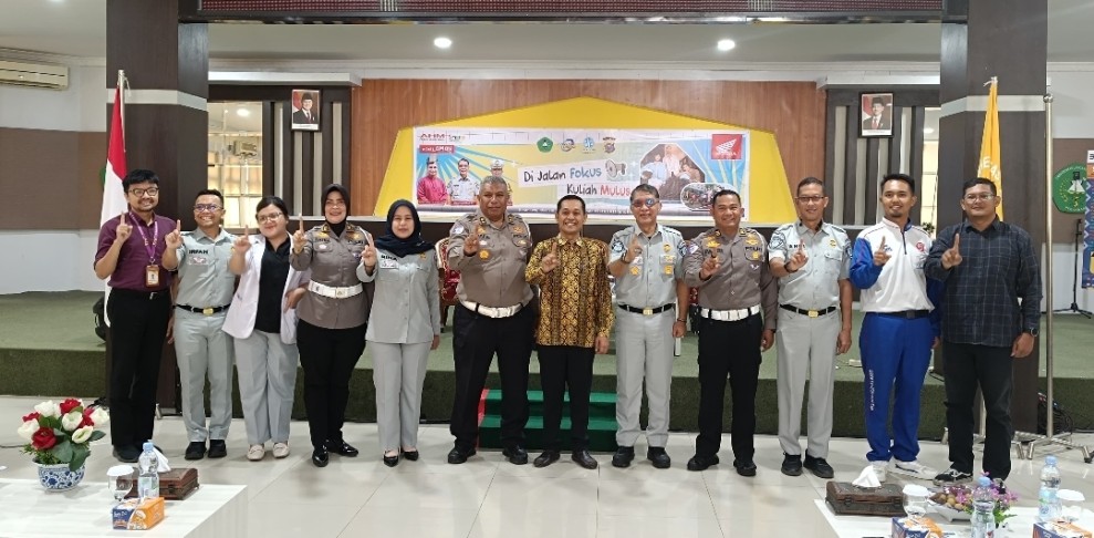 Police Goes To Campus: Dirlantas Polda Riau Gaungkan Green Policing di Universitas Lancang Kuning