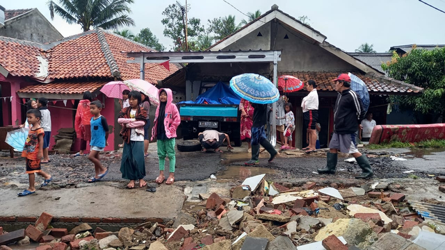 Banjir Bandang di Pandeglang, Belasan Rumah Rusak