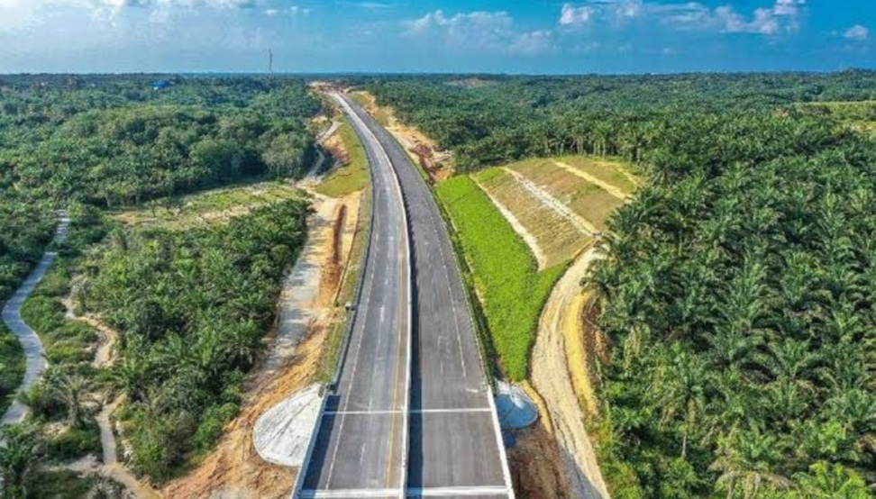 Untuk Sementara Pintu Tol Pekanbaru - Bangkinang di Sungai Pinang