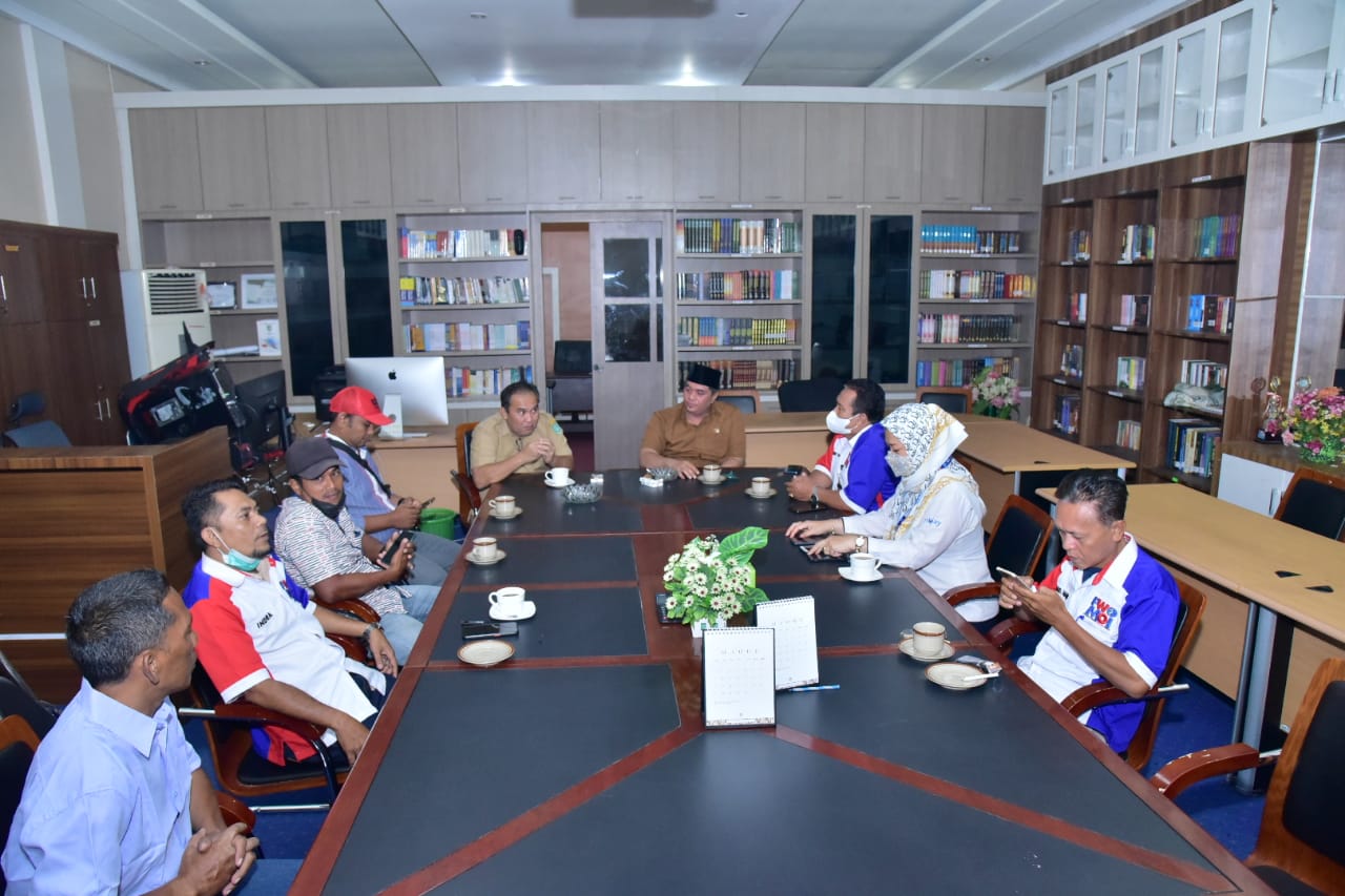 Pentingnya Peran Media , Humas DPRD Kabupaten Bengkalis Silaturahmi Dengan DPD PW MOI Bengkalis