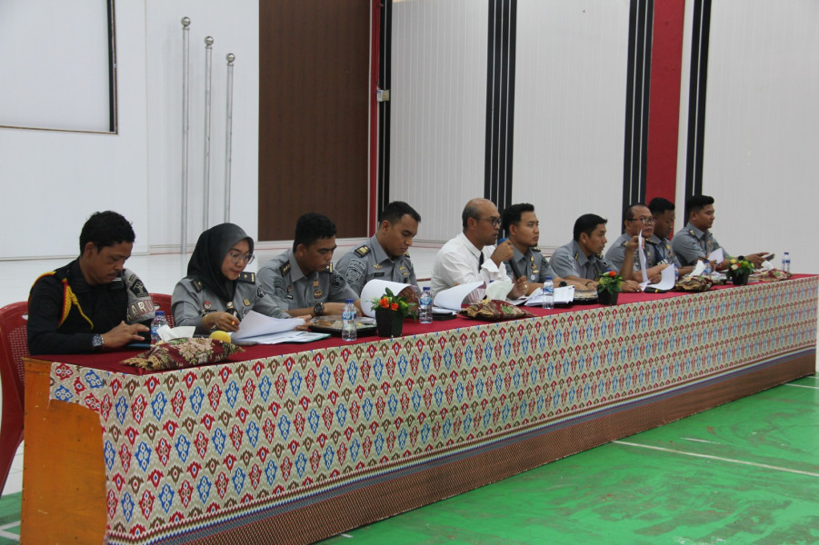 Terus Berupaya Penuhi Hak Warga Binaan, Lapas Pekanbaru Gelar Sidang TPP