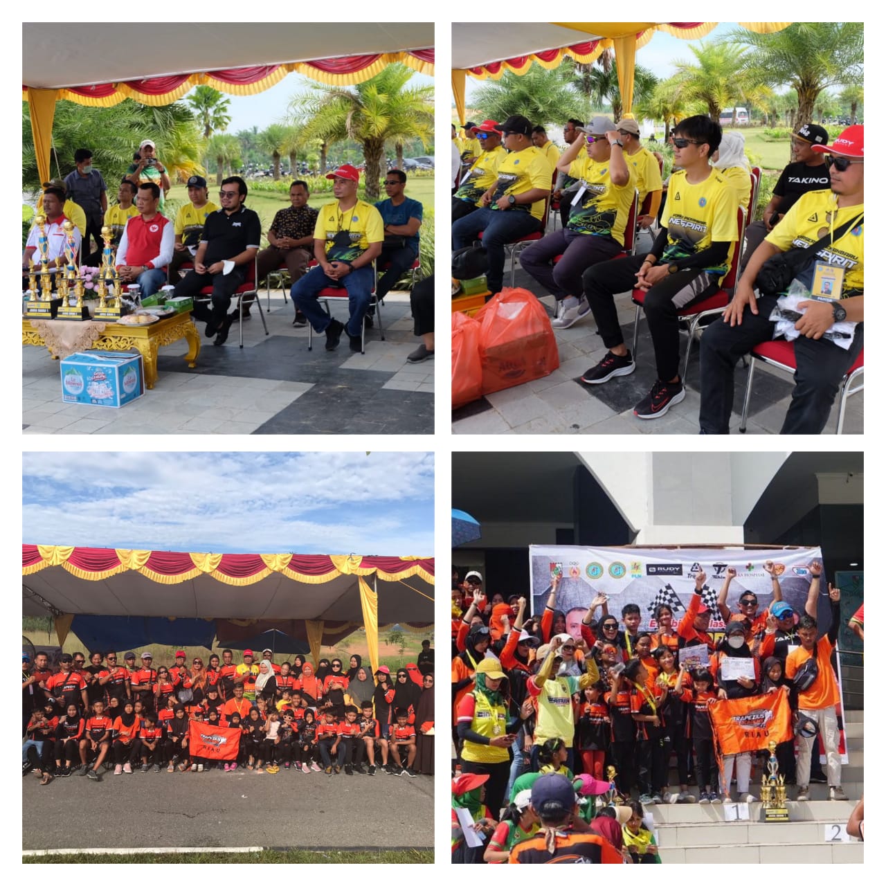 Trapezius Academy Riau Raih Juara Umum Di iven Grand Prix Porserosi Pekanbaru