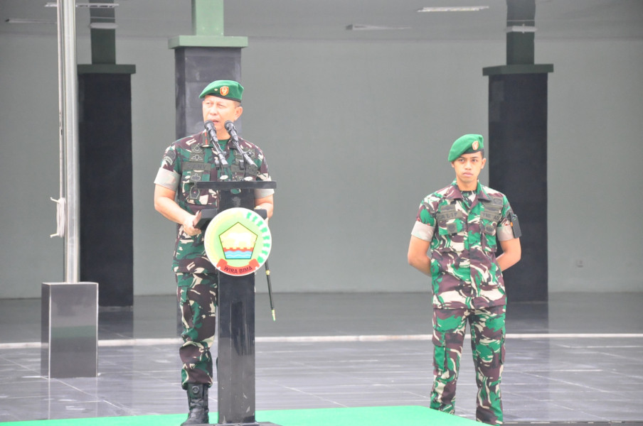 Danrem Apresiasi Seluruh Prajurit dan PNS Jajaran Korem 031/WB Atas Suksesnya Kunjungan KASAD Jenderal Maruli Simanjuntak