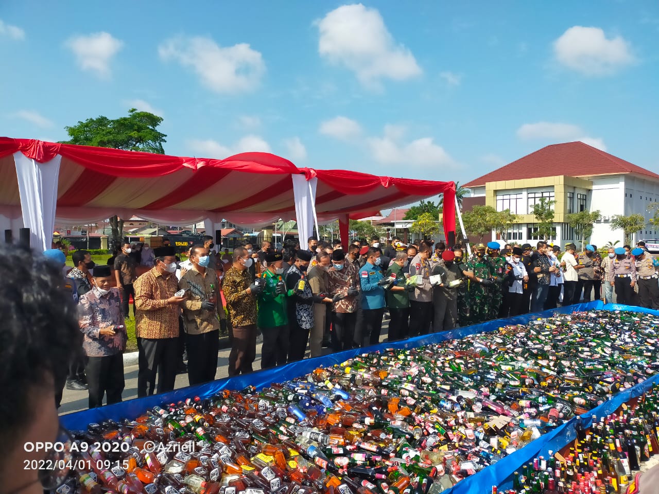 Musnahkan Ribuan Barang Bukti Operasi Cipta Kondisi, Kapolda Riau Irjen Muhammad Iqbal : Tidak Ada Ruang Bagi Pelaku Kriminal