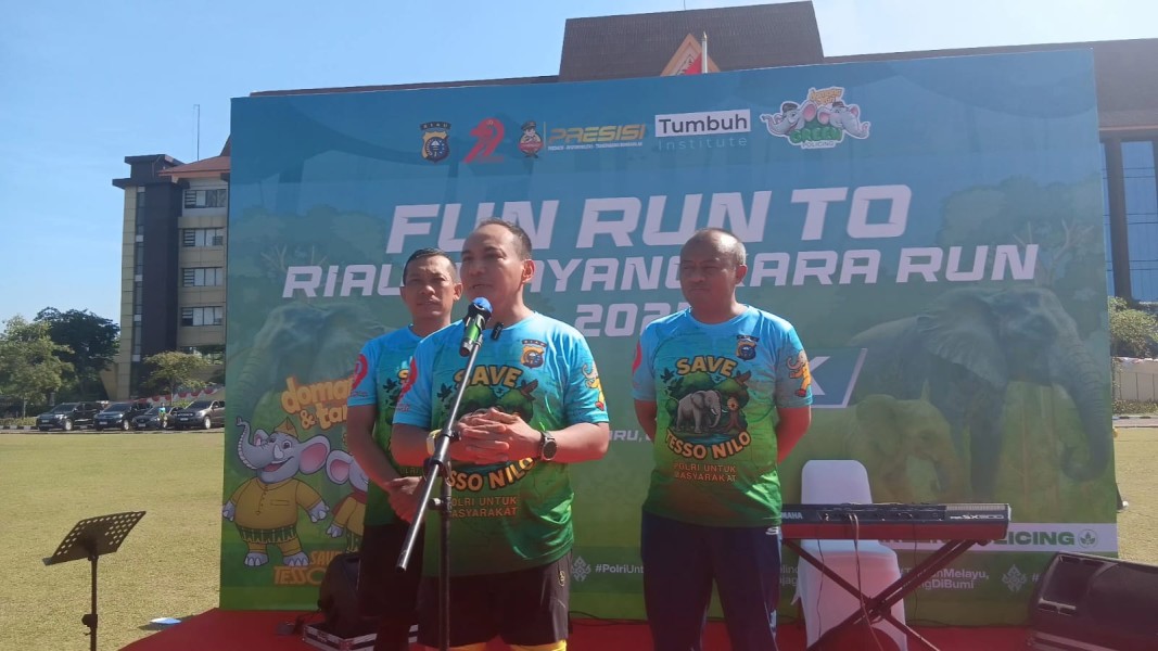 Demi Kelancaran Acara Bhayangkara Run 2025, Kapolda Riau Sampaikan Permohonan Maaf atas Penutupan Jalan