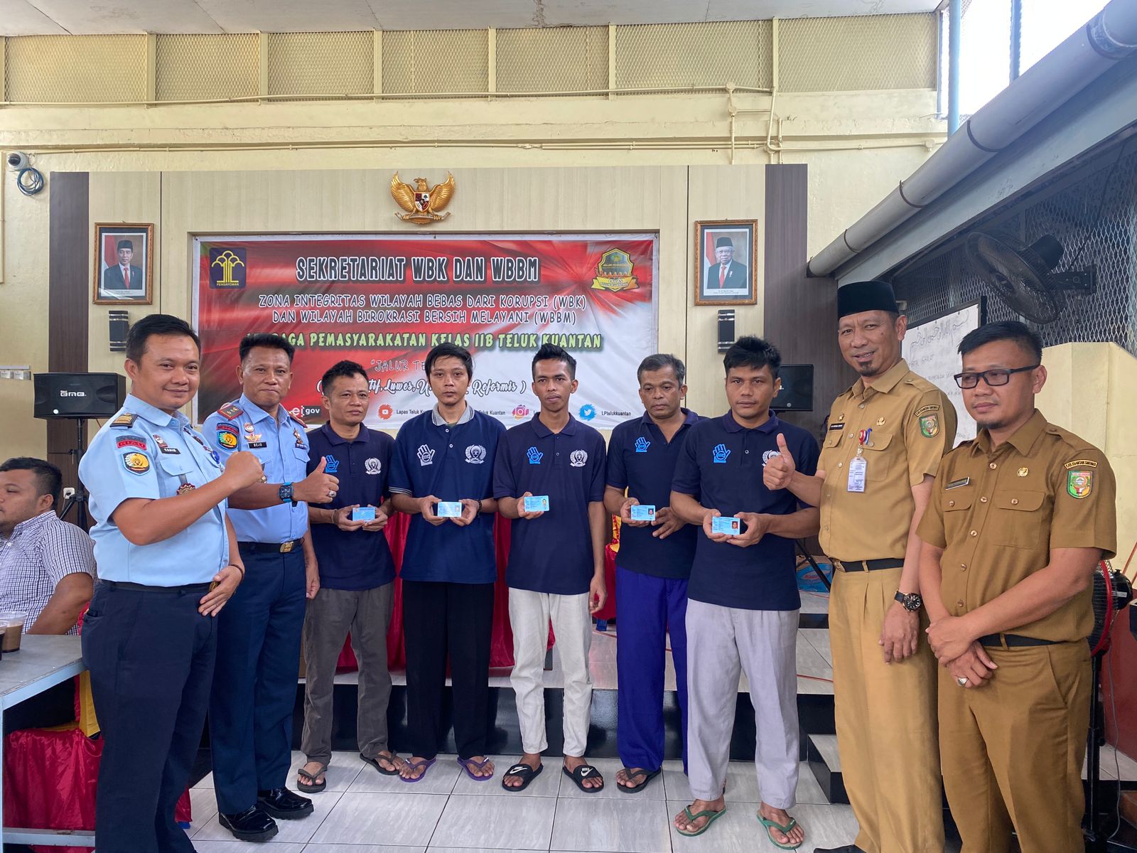 Demi Ikut Nyoblos Pemilu 2024, Warga Binaan Di Riau Ramai - Ramai Rekam E - KTP