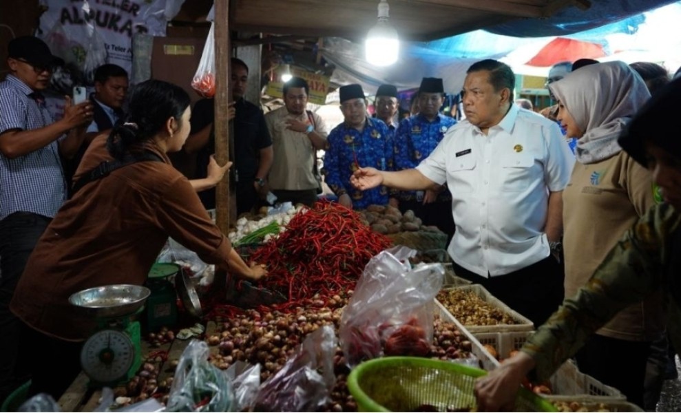 Plt Gubri: Tidak Ada Keraguan, Stok Pangan Riau Aman untuk Natal dan Tahun Baru