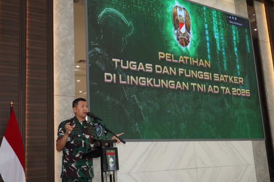 Perkuat Profesionalisme Satker, Kodam XIX/Tuanku Tambusai Gelar Pelatihan TA 2026