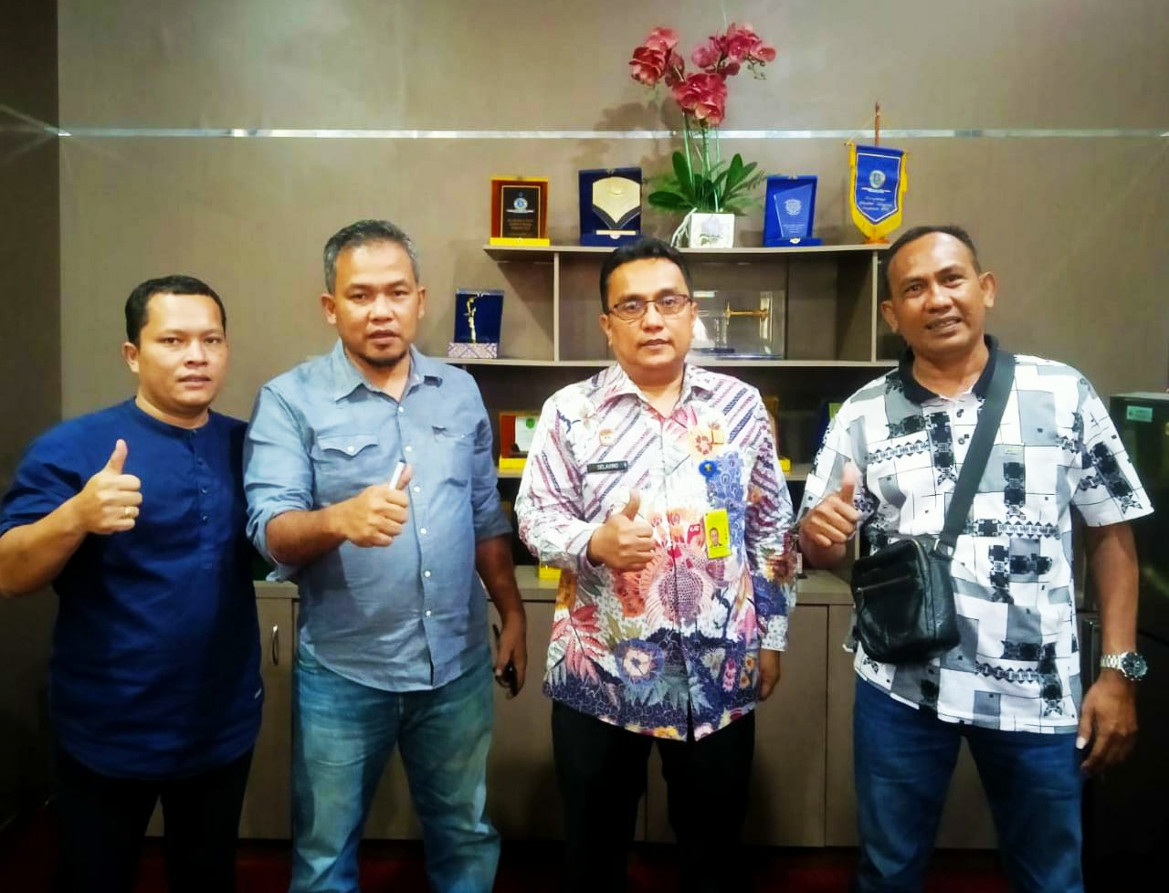 Jalin Silahturahmi,Media Online FaktaWicara.com Sambangi Kantor Imigrasi Pekanbaru