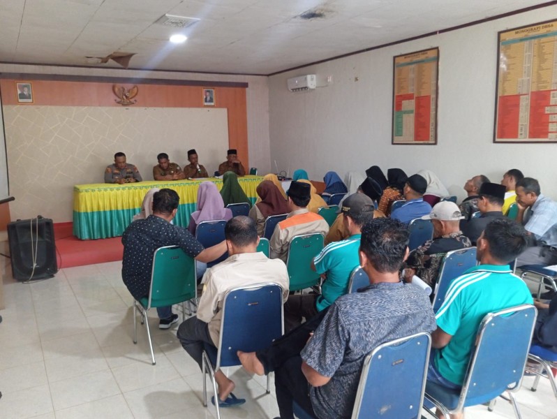 Camat dan Kapolsek Hadiri Klarifikasi Hoax Soal TKD di Pasir Utama