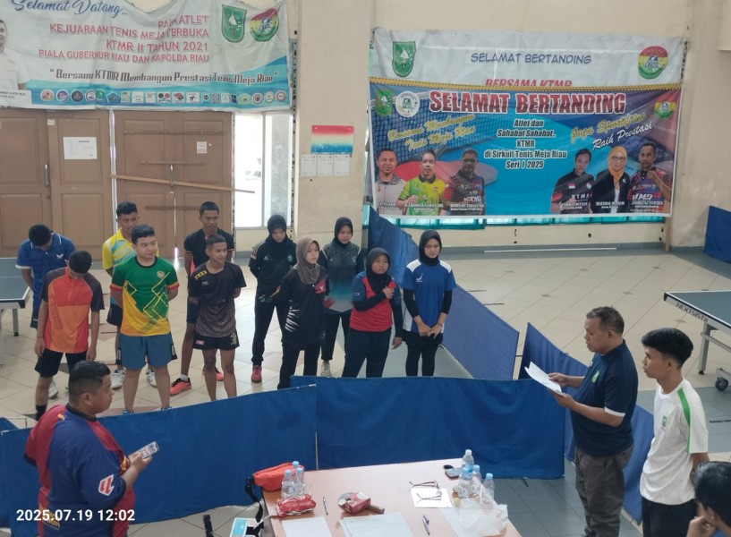 Seleksi Popnas XVII Tenis Meja Riau Dinilai Tidak Transparan, Orang Tua Atlet Protes Dugaan Diskriminasi oleh Oknum Tim Seleksi