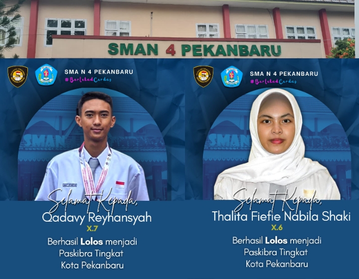 SMA NEGERI 4 Pekanbaru Provinsi Riau: Terpilih Sebagai Calon Paskibraka Kota 2025
