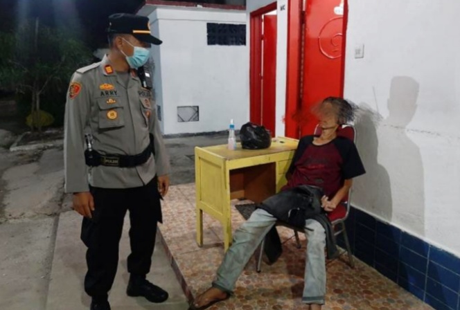 Heboh, Ada Mayat Terduduk di SPBU Pasar Pagi Arengka