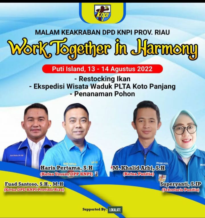 DPD KNPI Provinsi Riau Laksanakan Malam Keakraban 