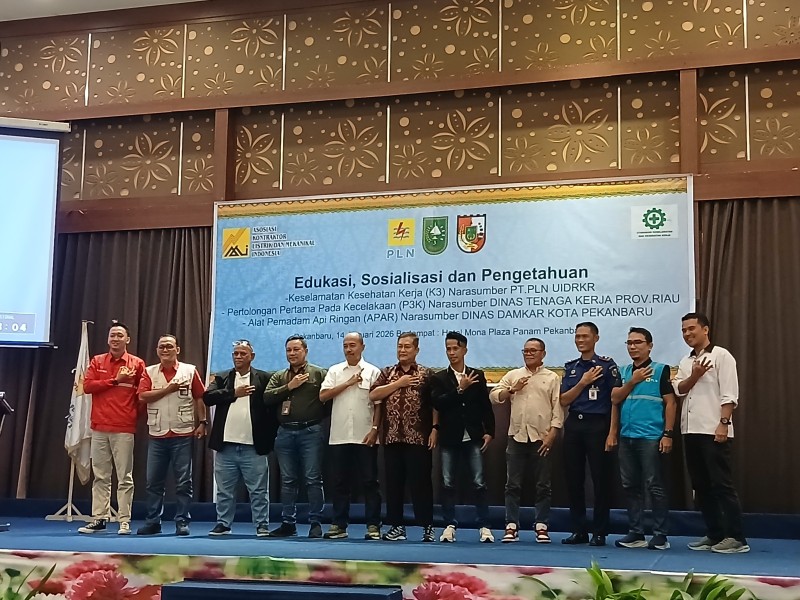AKLI Pekanbaru dan PLN UID Riau-Kepri Tekankan Pentingnya Keselamatan Kelistrikan