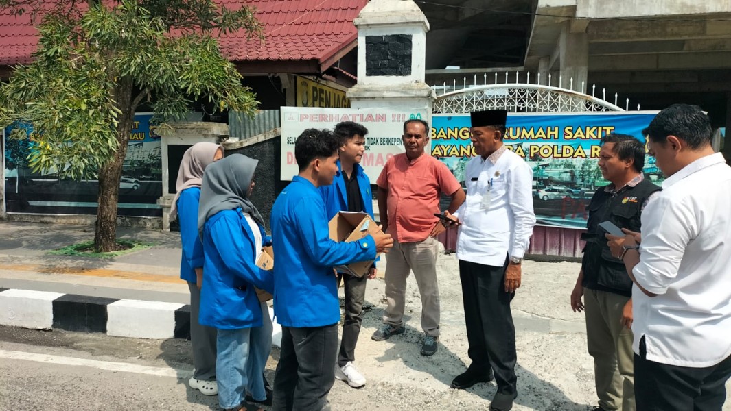 Kabid Linjamsos Dinsos Pekanbaru Monitoring Pemantauan Penggalangan Dana di Ruang Publik