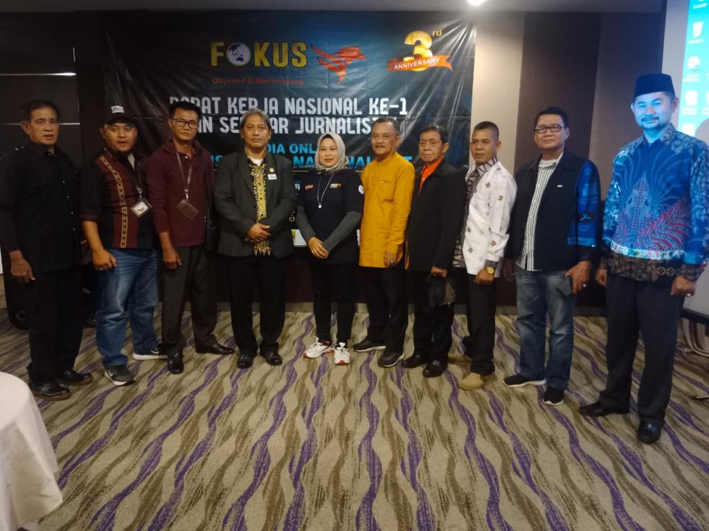 Anniversary Ke - 3 Tahun Media Online Fokus Berita Nasional Menggelar Syukuran, Rakernas Dan Seminar Peningkatan SDM Jurnalistik