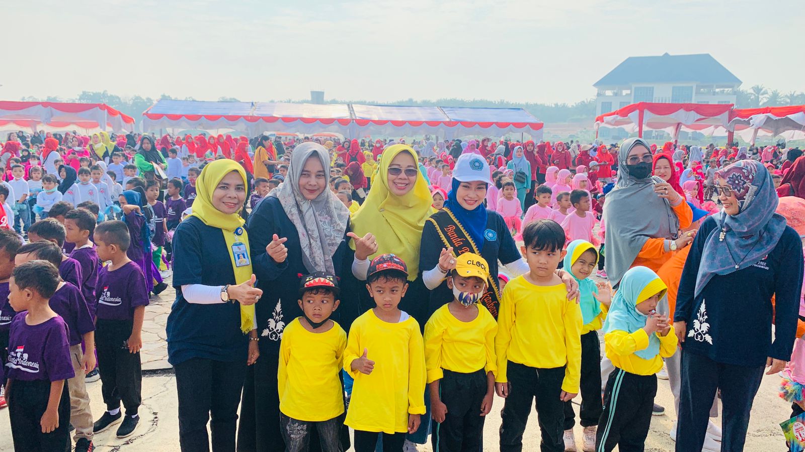 Puncak HAN 2022 Kota Pekanbaru Hadirkan 1500 Anak PAUD