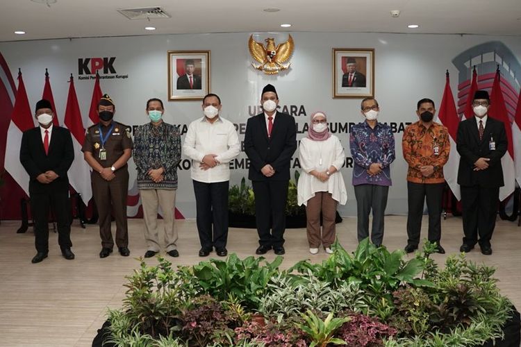 KPK Lantik Direktur Pelacakan Aset Pengelolaan Barang Bukti dan Eksekusi