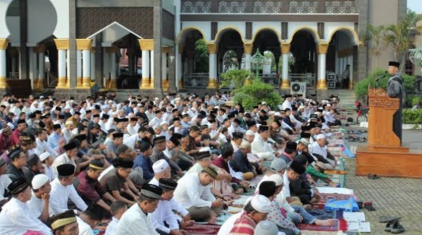 Pelaksanaan Salat Idul Adha Dilapangan Terbuka Dievaluasi
