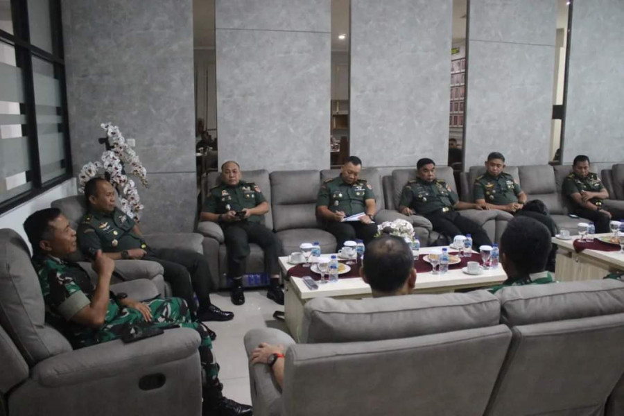Korem 031/Wira Bima Menerima Kunjungan Tim Wasrik Itjenad